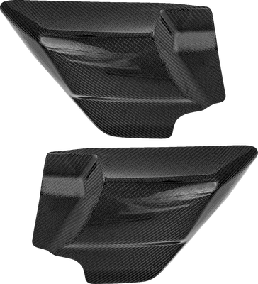 SADDLEMEN Side Covers - Carbon Fiber/Gloss - HD Touring '09-'24 CF-809-07-006