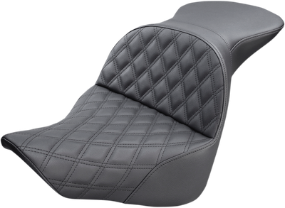 SADDLEMEN Explorer Seat - Lattice Stitched - FL/FX '18-'24 818-27-029LS