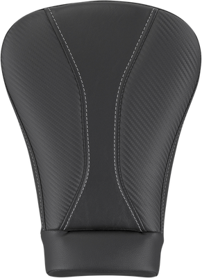 SADDLEMEN Dominator Pillion Pad - Sport - Black w/ Gray Stitching - FL '08-'25 808-07B-0242L