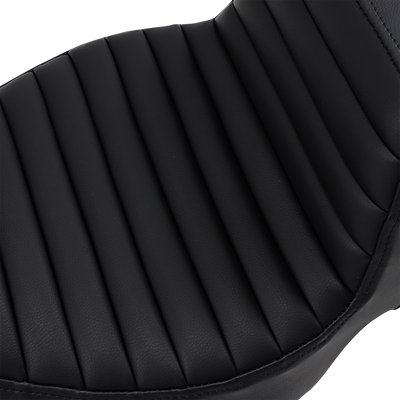 SADDLEMEN Step-Up Seat - Extended Reach - Tuck-n-Roll - Black - FL '08-'24 808-07B-171EXT