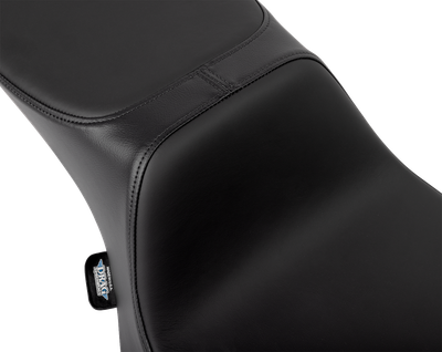 DRAG SPECIALTIES SEATS Performance Predator 2-Up Seat - Extended Reach - Solar Leather - Smooth - FLHX/FLTR '23-'24 4691E