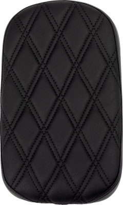DRAG SPECIALTIES SEATS Rear Solo Seat - Wide - Double Diamond - Black Stitch - FLH/FLT '97-'23 4700B