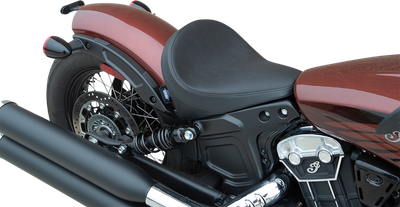 DRAG SPECIALTIES SEATS 3/4 Solo Seat - Black - Vinyl 0810-2256