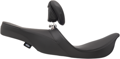 DRAG SPECIALTIES SEATS EZ Glide II Backrest - Large - Solar Reflective Leather - Smooth 0822-0154