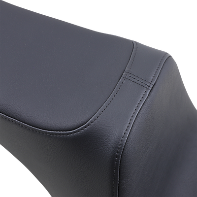 DRAG SPECIALTIES SEATS Predator III 2-Up Seat - Vinyl - Smooth - Black - Softail '06-'17 08021437