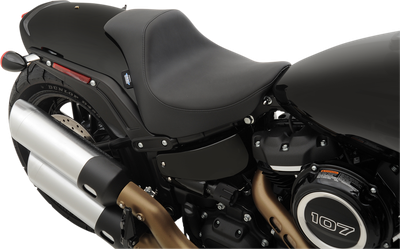 DRAG SPECIALTIES SEATS EZ-Solo Seat - Smooth - Solar-Reflective Leather - FXFB/S '18-'22 0802-1127