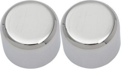 DRAG SPECIALTIES Docking Covers - Short - Chrome C77-0100C