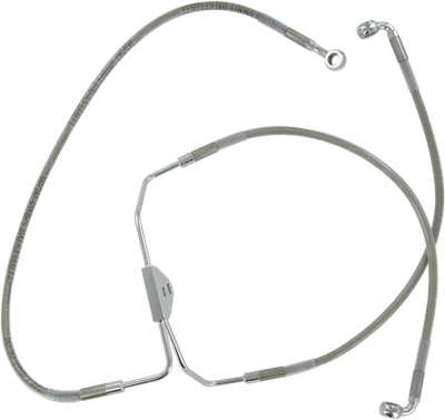 DRAG SPECIALTIES Brake Line - Front (Lower/Upper) - Stainless Steel 620085