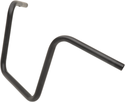 DRAG SPECIALTIES 1" Handlebar - Wide Ape - 12" - TBW - Flat Black 0601-4209
