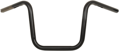 DRAG SPECIALTIES 1" Handlebar - Narrow Ape - 10" - TBW - Black 0601-4192