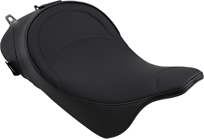 DRAG SPECIALTIES SEATS Solo Seat - Mild Stitched - Driver Backrest - FL '08-'23 0801-0886