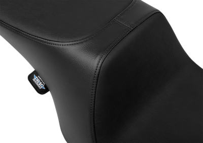 DRAG SPECIALTIES SEATS Predator 2-Up Seat - Vinyl - Smooth - w/o Backrest - FL '97-'07 4695A