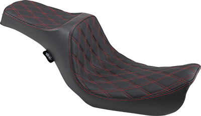 DRAG SPECIALTIES SEATS Double Bucket Seat - Mild Stitch - XL '10-'22 0804-0604