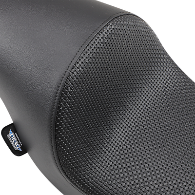 DRAG SPECIALTIES SEATS 3/4 Solo Seat - Low - Basketweave - FXD/FLD '06-'17 0803-0545