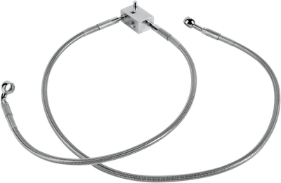 DRAG SPECIALTIES Brake Line - Rear - Stainless Steel 640221