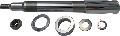 DRAG SPECIALTIES Axle Kit - Front - Chrome - '04-'05 Dyna 16-0321