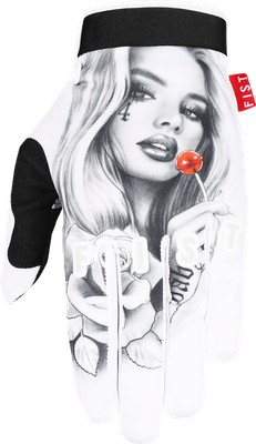 FIST HANDWEAR Strapped Hannah Roberts Red Label Eye Candy Gloves
