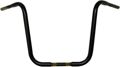DRAG SPECIALTIES 1-1/4" Buffalo Touring Handlebar - 16" - TBW - Flat Black 0601-3507