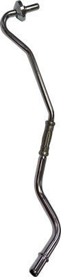 DRAG SPECIALTIES Oil Line - Return - Chrome - Softail T03-0161