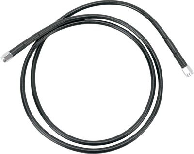 DRAG SPECIALTIES Universal Brake Line - Black - 18" 818-BLK