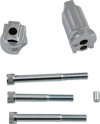 DRAG SPECIALTIES Support Bracket for Passenger Floorboard Mount - Chrome P17-0415-AC