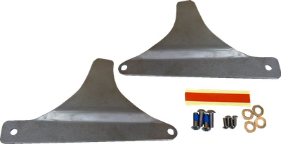 DRAG SPECIALTIES Side Plates - Chrome X08-0004C