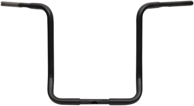 DRAG SPECIALTIES 1-1/4" Buffalo Touring Handlebar - 17" - TBW - Flat Black 0601-4265
