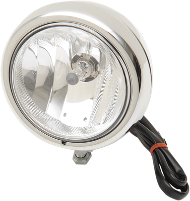 DRAG SPECIALTIES Swivel Spotlight - H8 - 4-1/2" - Chrome L21-6106E