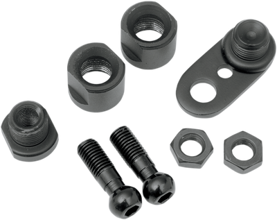 DRAG SPECIALTIES Turn Signal Swivel Kit - Black 20-0383B