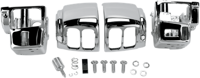DRAG SPECIALTIES Handlebar Switch Housing Kit - Chrome H07-0785