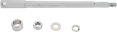 DRAG SPECIALTIES Axle Kit - Front - Chrome - '84-'99 Harley-Davidson 16-0261-BC520