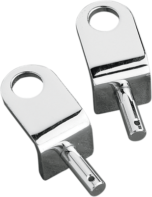 DRAG SPECIALTIES Mounting Bracket - Solo Seat - Chrome 902004-BULK