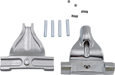 DRAG SPECIALTIES Passenger Floorboard Mount - Chrome P17-0415C