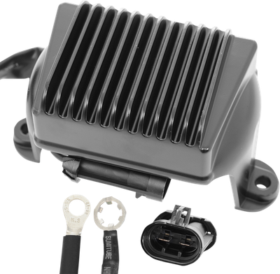 DRAG SPECIALTIES Regulator - Black - '02-'03 FLHT/FLHR/FLTR 74505-02BLK