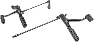 DRAG SPECIALTIES Forward Control - Standard - Black - XL 056279