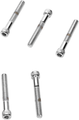 DRAG SPECIALTIES Bolts - Socket-Head/Replacement - Knurled/Fine Thread - 1/4"-28 x 1-3/4" - 10 Pack MPB285