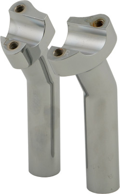 H Bar Risers 5.5" Pullback Chrome