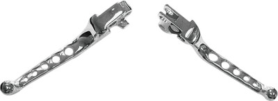 5 Hole Lever Set Chrome Big Twin 96 06  Xl 96 03