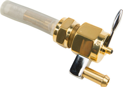 Brass Petcock Hex 22mm Downward Position