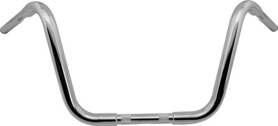 1.25" Ape Hanger 12" Chrome Cable