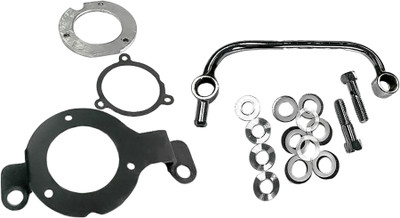 Complete Mnt Kit Breather Tube Black M8 (Ex 23 Cvo)