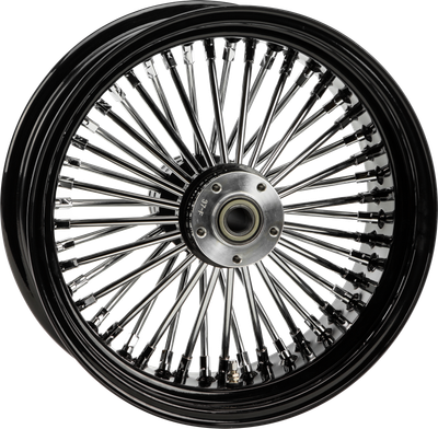 Fr 48 Spk Sd Black 18x3.5 Wg Hub 3/4" Axl 00 Ltr