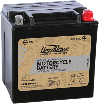 High Perform Battery Ytx24hl Cca 350