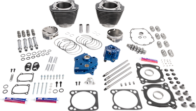 S&S CYCLE 132" Power Package - Oil Cooled - 496 Chain Drive - 310-1388A