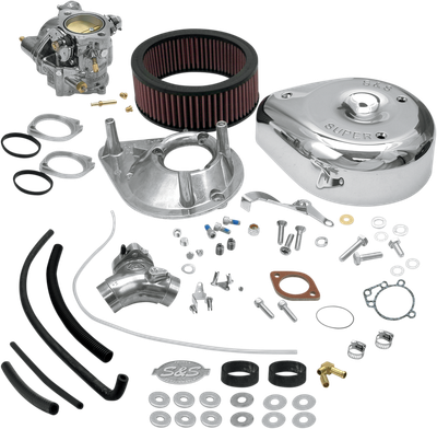 S&S CYCLE Super E Carburetor Kit with Manifold - Big Twin 11-0407