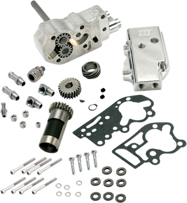 S&S CYCLE Oil Pump with Gears - Universal Cover - '78-'91 Big Twin 31-6295