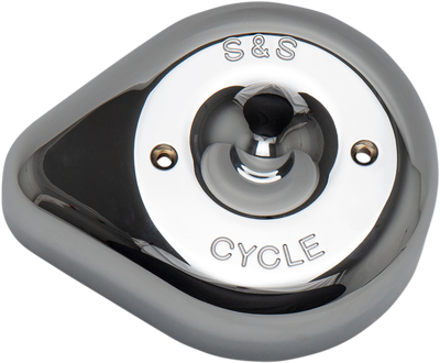 S&S CYCLE Air Cleaner Cover - Teardrop - Chrome 170-0530