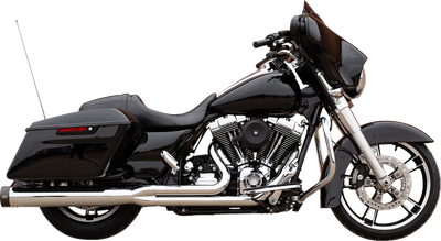 S&S CYCLE 2-into-1 Sidewinder Exhaust System - 50 State - Chrome - Touring '07-'16 550-0771