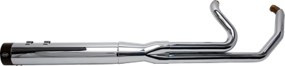 S&S CYCLE 2-into-1 Sidewinder Exhaust System - 50 State - Chrome - Touring '07-'16 550-0771