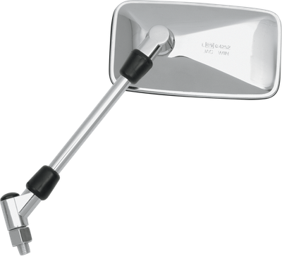 PARTS UNLIMITED Mirror - Side View - Rectangle - Chrome KA52A